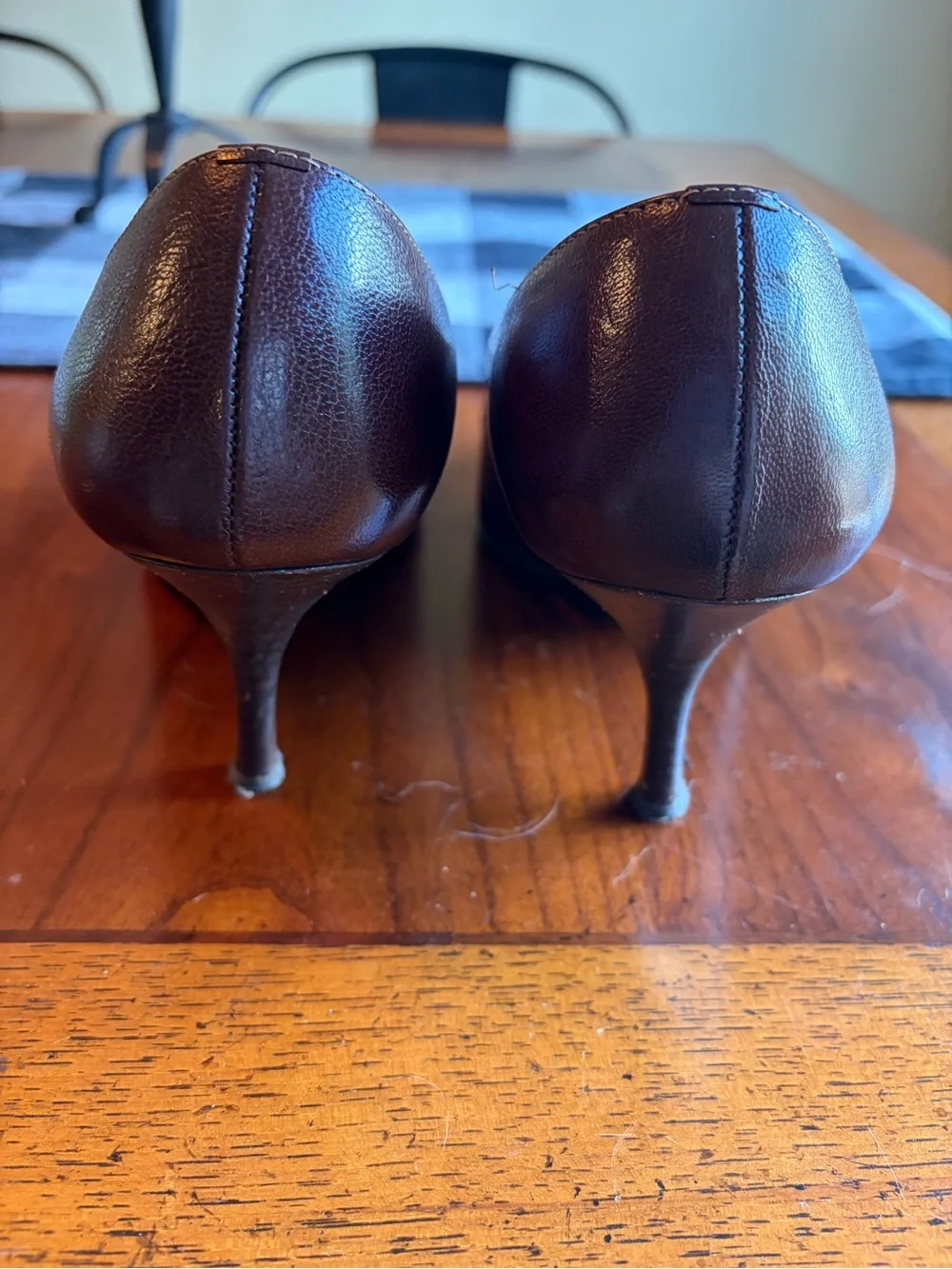 Vintage Coach Brown Tassel Leather Pumps - Women